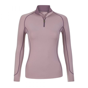 Canleo, camisa ecuestre de manga larga con media cremallera para mujer, capa Base para montar a caballo, cómodas camisas de competición superiores - Product Image 2