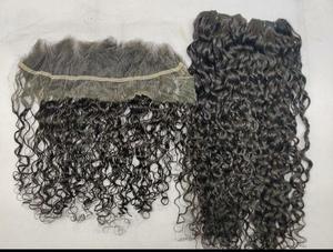 100% มัดผมมนุษย์ผมหยิกแบบแน่นๆจับคู่กับผมด้านหน้าเป็นศูนย์ไม่พันกัน - Product Image 5