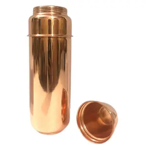 Bouteille d'eau en cuivre de qualité supérieure bouteille d'eau en cuivre haute exigence bouteille d'eau élégante à des prix raisonnables - Product Image 1