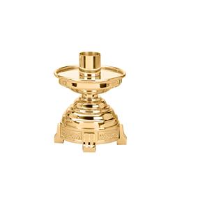 Latón católica ALTAR vela palo - Product Image 2