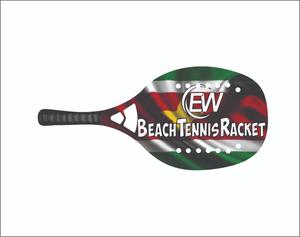 Raquettes de beach tennis sur mesure pour padel/spaddle, logos personnalisés, combinaisons de couleurs, poignée en fibre de carbone, face de 22 mm, poids 320-340 g - Product Image 5