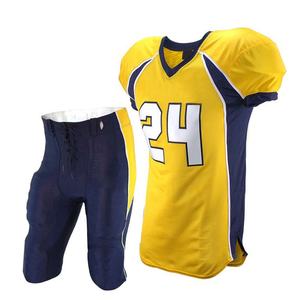 Football uniform sublimation uniform less price high price new brand top quality american football uniform - Product Image 1