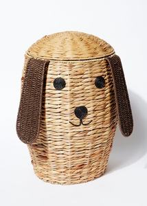 Eco-Friendly Natural Water Hyacinth Storage <b>Basket</b> Home Organizer for <b>Laundry</b> Hamper or <b>Animal</b> <b>Basket</b> Decoration - Product Image 3