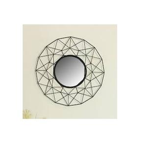 Miroir mural rond en métal de luxe moderne, miroir, nouveau Design, vente en gros, réflecteur personnalisé - Product Image 4