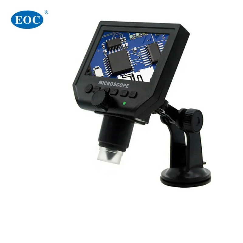 EOC 600X 4,3 "ЖК-монитор USB эндоскопическая Лупа Камера Портативный 8 светодиодов 3.6MP электронный HD videigo цифровой по изготовлению микроскопов