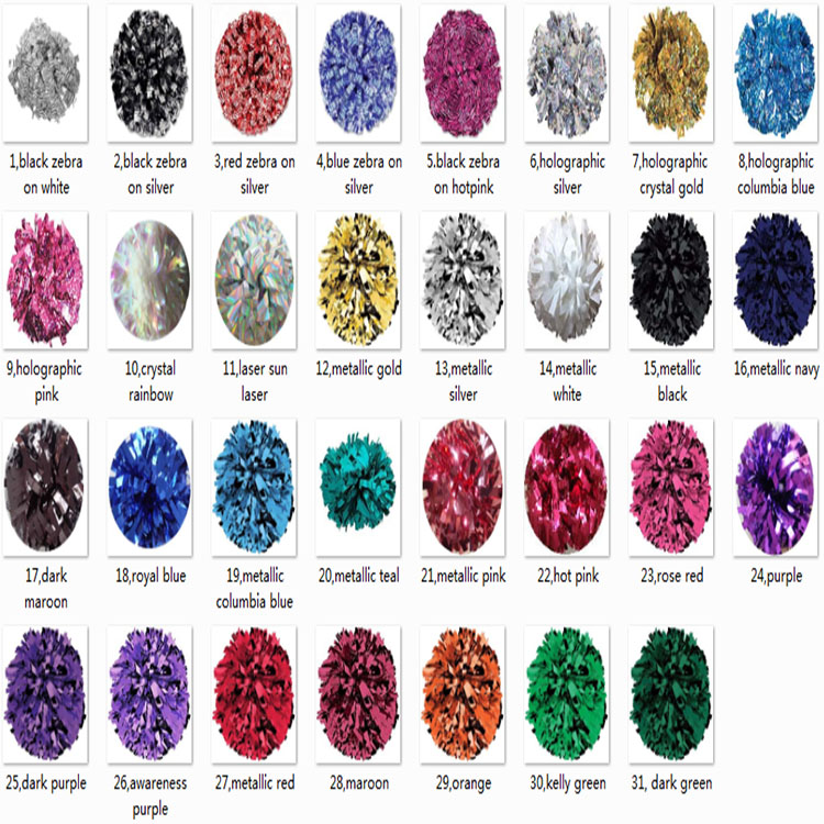 Wholesale Plastic Pompom Cheering Pom Poms - Loud & Durable
