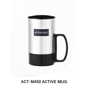 Para bebidas frías y para bebidas calientes Vaso aislado al vacío de doble pared de acero inoxidable con mango cómodo Taza de - Product Image 3