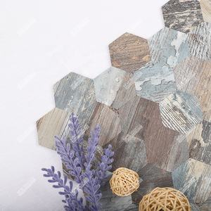 Film adhésif mural en plastique et vinyle, pour cuisine, hexagone en <span class=keywords><strong>Pvc</strong></span>, <span class=keywords><strong>carrelage</strong></span> de mosaïque pelée pour hôtel, Restaurant, café, toile de fond - Product Image 3