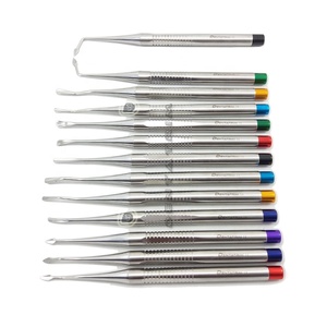 Elevadores de raíces dentales con logotipo personalizado, instrumento Dental de acero inoxidable CE, PDL, implante de luxación, herramienta de puntas precisos quirúrgicas, 13 Uds. - Product Image 3
