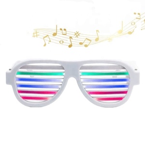Lunettes à volets <span class=keywords><strong>LED</strong></span> clignotantes, lunettes lumineuses, jouets, lunettes <span class=keywords><strong>LED</strong></span> lumineuses pour rave, lunettes <span class=keywords><strong>LED</strong></span> pour mariage, fête, danse, DJ/<span class=keywords><strong>masque</strong></span> de fête - Product Image 2