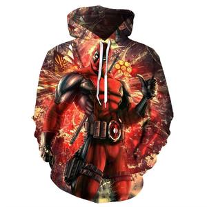 Sudadera con capucha de poliéster de peso ligero Unisex OEM Impresión sublimada personalizada Nuevos diseños para ropa de invierno personalizada - Product Image 1