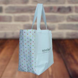 Bolsa de Compras Reutilizable de Algodón Orgánico Biodegradable Ecológica de Primera Calidad, con Diseño Personalizado Impreso y Asas de Cuerda, Recién Lanzada - Product Image 5