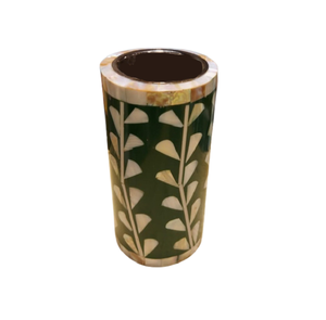 Brûleur d'encens à incrustation d'os de qualité exclusive Design tendance Brûleur de Oud de forme ronde Brûleur Bakhoor par Home Arts - Product Image 5