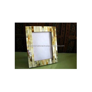 Cadre photo rectangulaire en résine écologique durable de style moderne avec design imprimé autocollant multicolore - Product Image 5