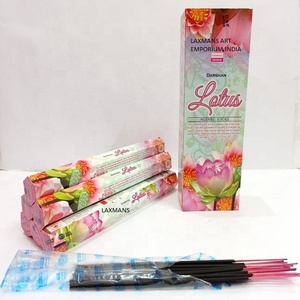 Varillas de incienso de loto Darshan Incene Agarbattis Venta al por mayor de India Darshan Hexa Pack Varillas de incienso Exportaciones Mezcla Aroma Incienso - Product Image 1