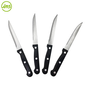 Juego de cuchillos dentados de acero inoxidable, 4 unidades - Product Image 1