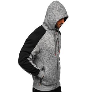 Sweat à capuche en polaire à fermeture éclair pour hommes avec impression numérique d'hiver personnalisée-Design uni de haute qualité - Product Image 4