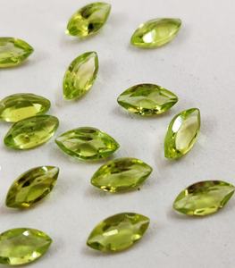 Peridoto Natural Marquesa tallado, 2x4mm a 5x10mm, peridoto suelto facetado - Product Image 5
