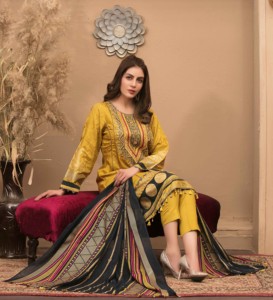 Salwar Kameez pakistanais de haute qualité pour femmes - Ensemble 3 pièces - Collection Masoori Fancy - Product Image 3
