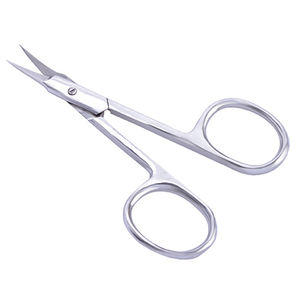 Tijeras para Cutículas de Acero Inoxidable con Hoja Curva, para Diestros, con Logotipo Personalizado, Herramientas de Manicura Duraderas y Sostenibles, Último Modelo 2026 - Product Image 1