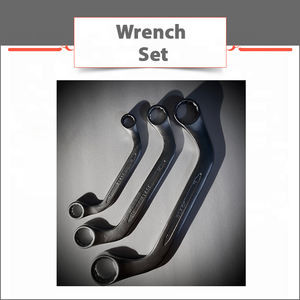 Vente en gros 24 pièces Jeu de clés mixtes antidérapantes robustes Système de mesure métrique en acier inoxydable de haute qualité DIY OEM - Product Image 2