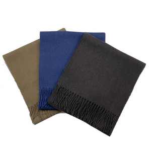 Wholesale New Design Collection for Spring Season Classic Solid Plain <b>Wool</b> <b>Scarf</b> for Unisex Adults Plus Size Eco-Friendly - Product Image 1