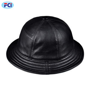 Sombrero Fedora marrón de piel auténtica para hombre, sombrero de piel de oveja, informal, británico, ala ancha de alta calidad, Otoño e Invierno - Product Image 3
