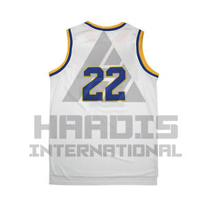 Vente en gros de nouveaux maillots de basket-ball vierges pour l'impression, concevez votre propre uniforme de basket-ball - Product Image 3