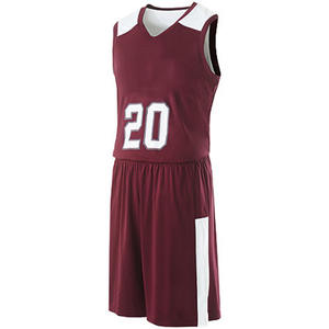 ชุดบาสเก็ตบอลผู้ชายแบบขายส่งสั่งทำพิเศษ ผ้าโพลีเอสเตอร์ 100% แบบไม่มีแขน คุณภาพดีที่สุด ระบายอากาศได้ดี พร้อมลายพิมพ์แบบซับลิเมชั่น - Product Image 3