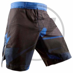 100% โพลีเอสเตอร์MICROSTRECHABLEคุณภาพสูงการฝึกอบรมระเหิดMMAสั้น - Product Image 5