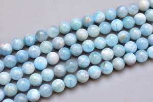 Cuentas de Aguamarina Natural, cuentas de cristal Natural, venta al por mayor, directa de fábrica, 6 MM - Product Image 2