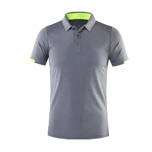 Haute qualité 2022 T-shirt chemise de golf fabrication professionnelle nouveau T-shirt à manches courtes en gros personnalisé polo pour hommes - Product Image 3