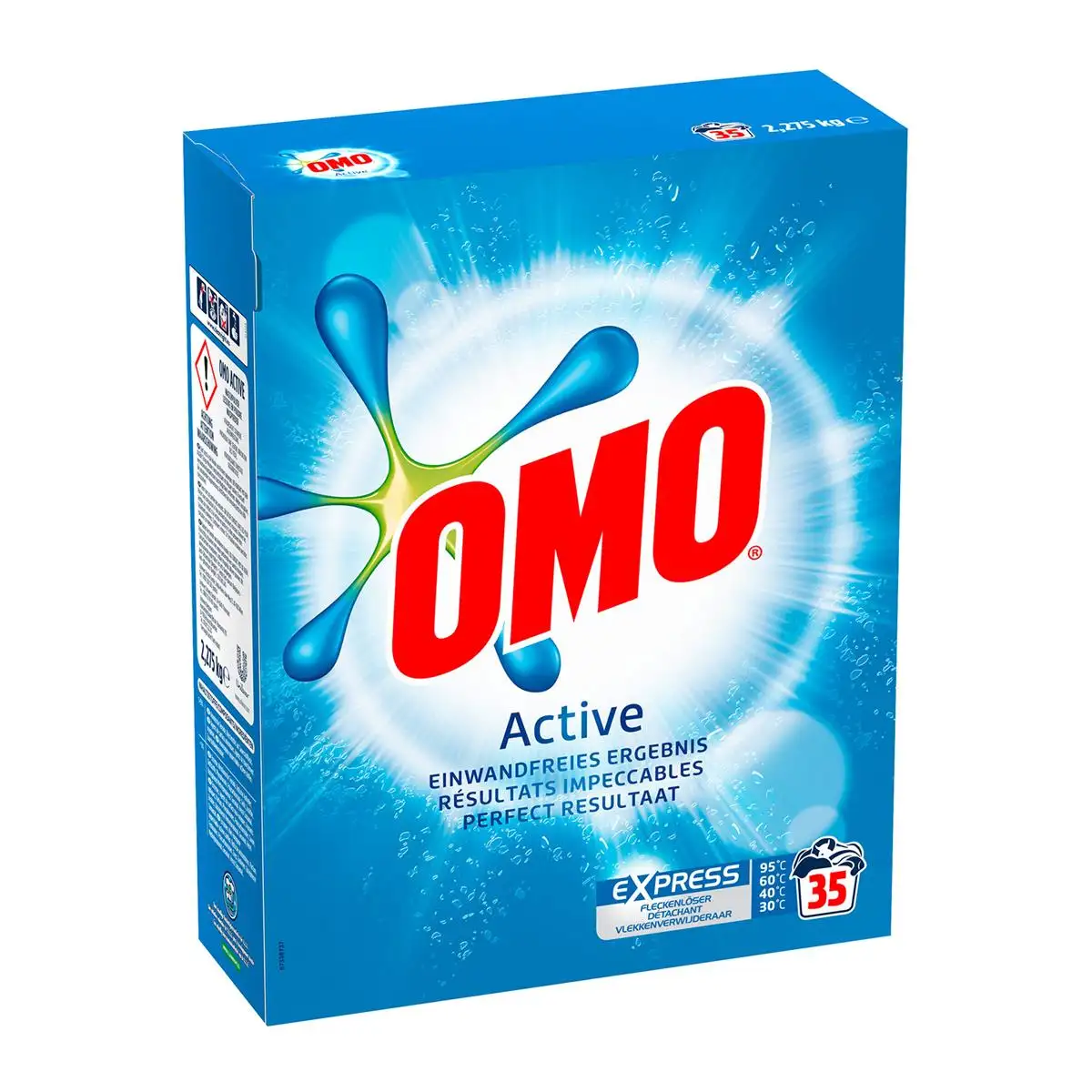 OMO-removedor de manchas activo, detergente en polvo para lavado en polvo, 2KG