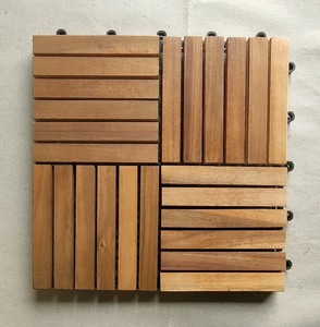 Carreaux de terrasse en bois de jardin, carreaux de terrasse en bois d'acacia du Vietnam OEM - Product Image 6