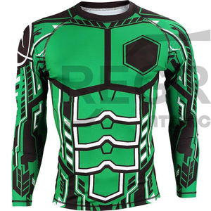 Protecteur de pâte mma rash, Design OEM, protection imprimée par Sublimation à manches longues - Product Image 1