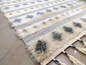 ชุดพรมและพรมขนสัตว์ถักลายเรขาคณิต - Product Image 2