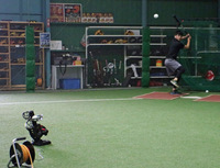 Equipo de Entrenamiento de Bateo de Béisbol Máquina de Lanzamiento con Efecto