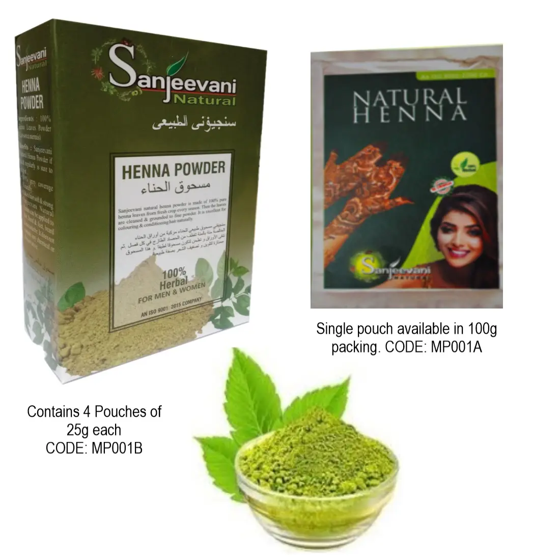 Tintura de cabelo natural de henna orgânica semi-permanente de longa duração para cabelos lisos fornecida por fornecedor indiano