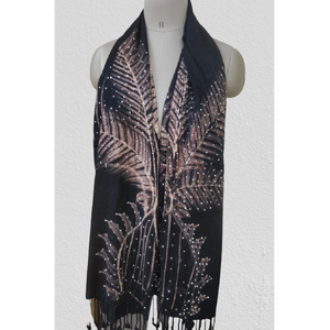 ผ้าปาชมินผ้าเรยอนสำหรับผู้หญิงจากนักออกแบบชั้นนำสำหรับใช้ในชีวิตประจำวันและฤดูหนาวมีบริการโลโก้ตามสั่ง - Product Image 2