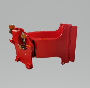 Montacargas para Manipulación de Tambores, Rotación de 360°, Alta Calidad para Obras de Construcción, Certificación ISO9001, Capacidad de 1200-5000 Kg, Color Rojo, Nuevo, 1 Año de Garantía - Product Image 2