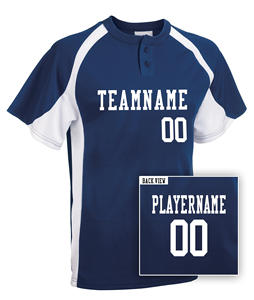 Venta al por mayor personalizado de alta calidad diseño nacional sus hombres Softball Jerseys sublimado Softball Jersey manga longitud - Product Image 5