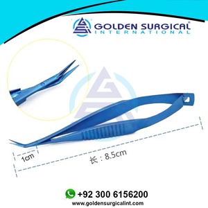 กรรไกรผ่าตัดโลหะไทเทเนียมจักษุกรรไกรผ่าตัดขนาดเล็ก8.5cm เครื่องมือผ่าตัดแบบวีนัสเครื่องมือทดลองสัตว์ขายส่งราคาถูก - Product Image 4