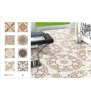 เลือกกระเบื้องปูพื้นพอร์ซเลนเคลือบสีขาวมันวาว 40x40ซม - Product Image 2