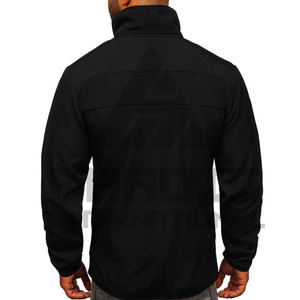 Nueva chaqueta Softshell de diseño personalizado, ropa de trabajo de invierno, chaqueta blanda con cremallera impermeable a prueba de viento para hombre - Product Image 2