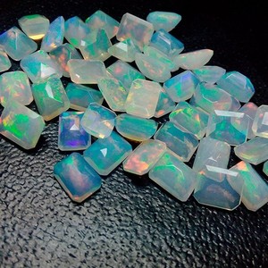 "8X10mm Octágono ópalo etíope Natural de" Venta al por mayor precio de fábrica de alta calidad de piedras preciosas sueltas | WELO Opal etíope | - Product Image 4