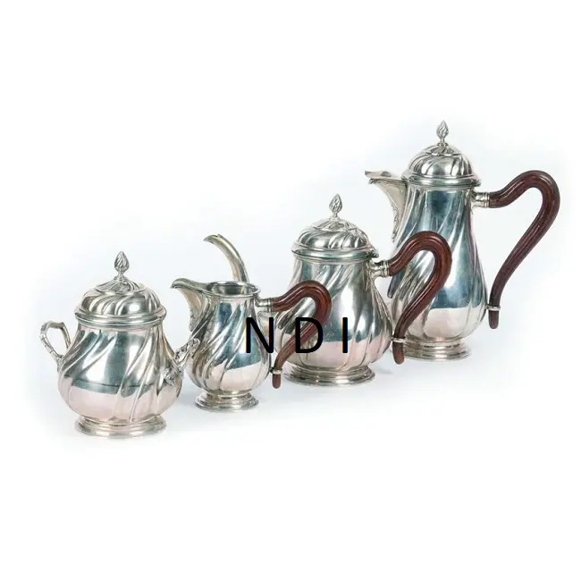 Top Quality Handmade Design Tableware Decoration Metal Tea Pot Shiny Finishing Coffee & Tea Serving Pot For Wholesale Price