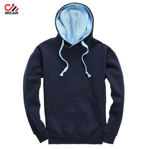 Wholesale Custom Men's Pullover Custom Tone Color Drawstring Hoodies - Product Image 5