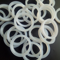 Bague d'étanchéité en caoutchouc de silicone étanche pour raccords de tuyauterie solaires certifiée ISO9001 quantité minimale de commande 500 pièces avec service de traitement de coupe