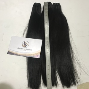 Cabello humano virgen de grado 10A, cabello liso sedoso con cutícula y un solo donador, venta al por mayor - Product Image 1