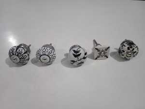 New Arrival Decor Royal <b>Ceramic</b> Door <b>Knobs</b> <b>Cupboard</b> Drawer Pull Door Handles - Product Image 2